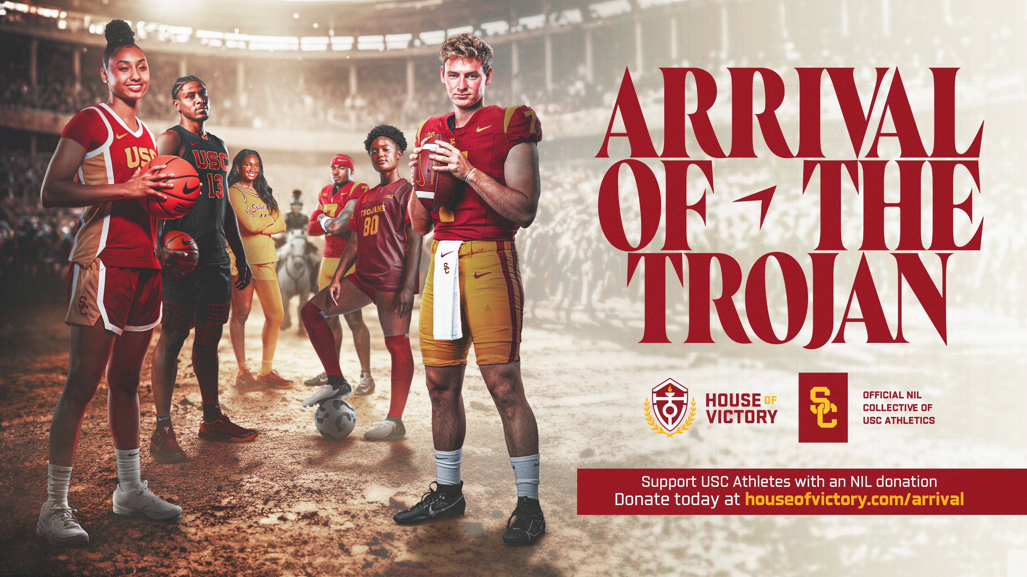 House of Victory Announces ‘Arrival of the Trojan’ NIL Fundraising Campaign