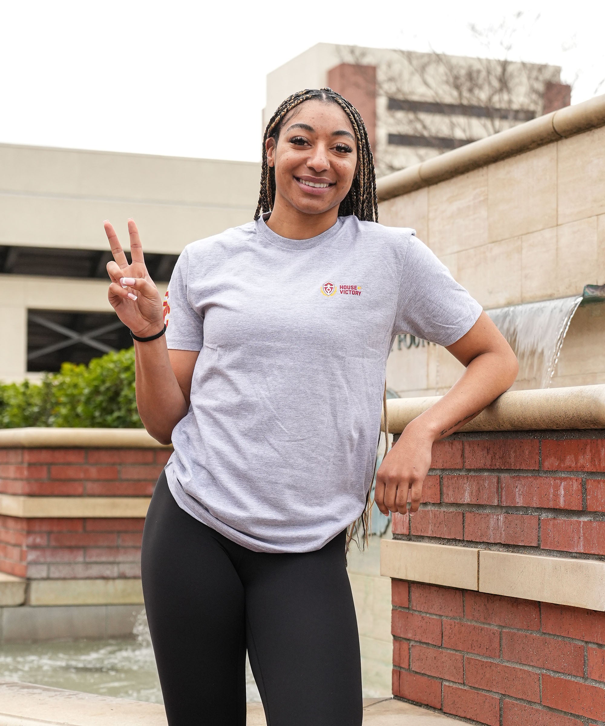 Logo Tee Sport Grey