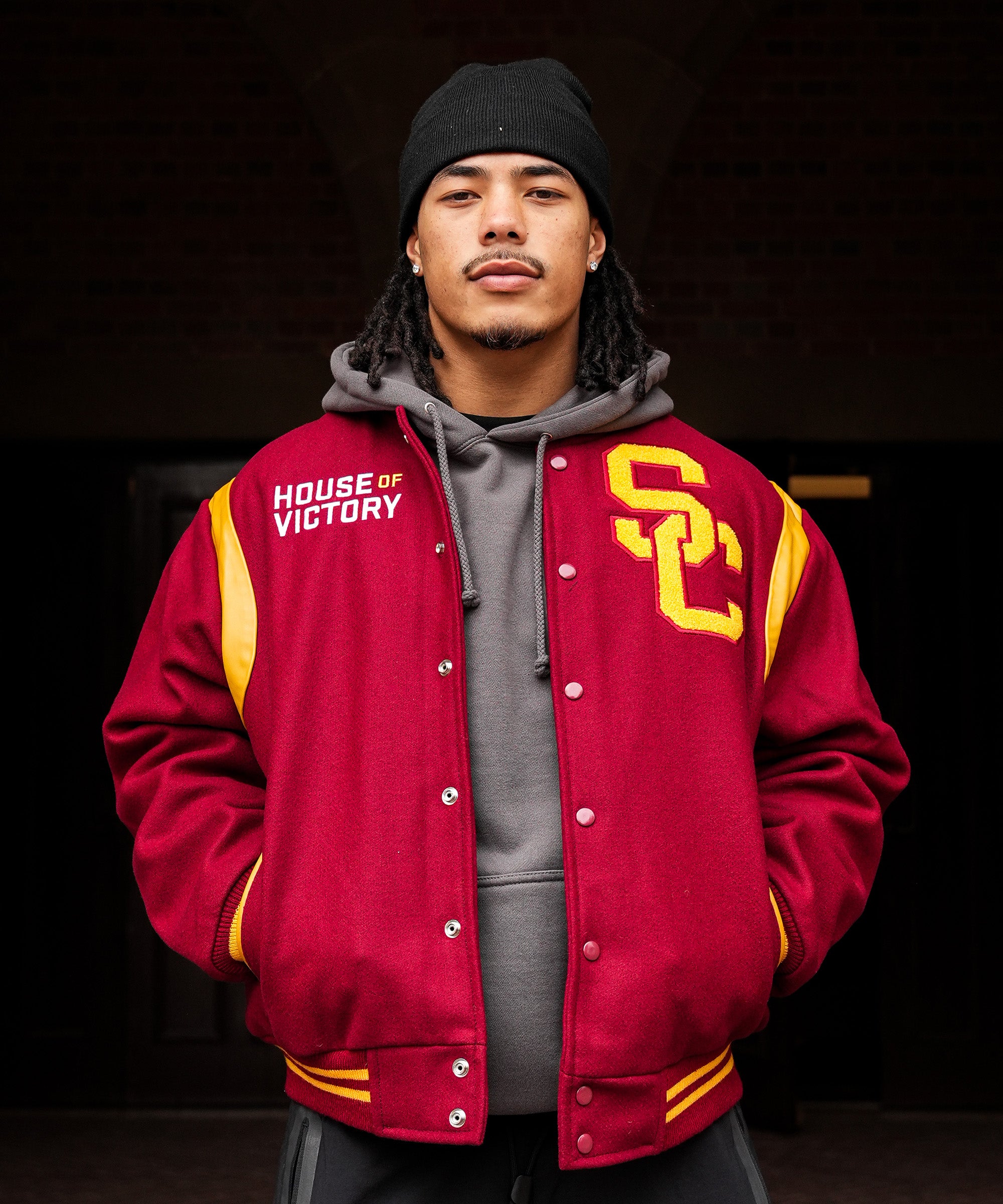 Logo Letterman Jacket